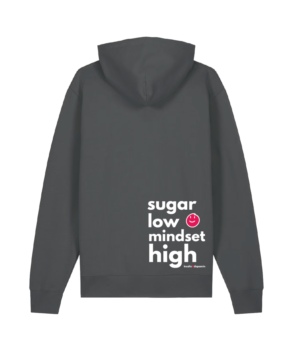 Kapuzenpullover - sugar low mindset high