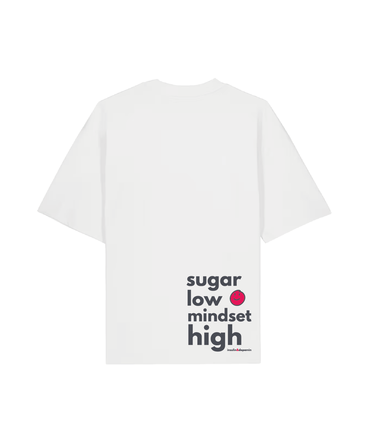 T-Shirt - sugar low mindset high